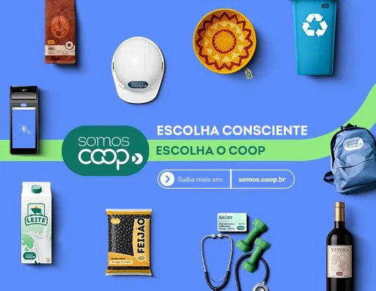 Consumidor consciente escolhe o coop